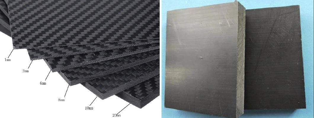 Rjx Custom CNC Carbon Fibre Parts Carbon Fiber Sheet Products