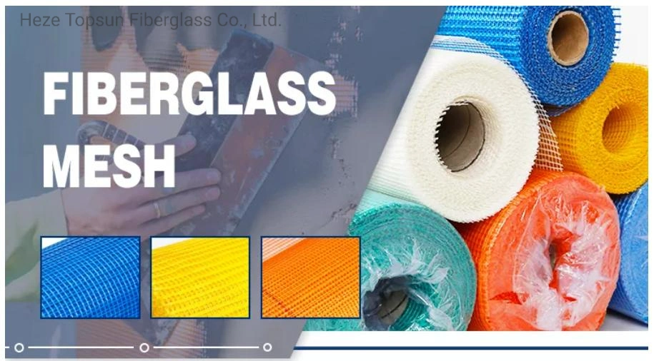 110GSM Factory Alkali Resistant Fiberglass Mesh for Wall EPS Foam Board