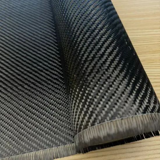 High Strength to Weight Ratio 3K 200g Plain Twill Carbon Fiber Fabric Roll for Construction and Infrastructure Factory Price