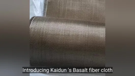 Basalt Fiber Cloth High