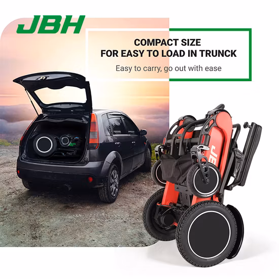 Super Light Folding Electric Carbon Fiber Wheelchair Popular Product Price