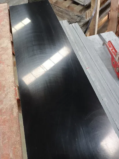 Cheap Polished Black Granite Small Basalt Slab for Stair 