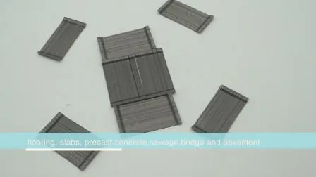 Low Carbon Copper Glued Hooked End Waved Steel Fibers for Concrete Shotcrete Concrete Reinforcement Frc Uhpc 