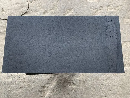 Natural Stone black/grey Hainan Black polished/honed/flamed/Brushed Granite BASALT for floor/wall/outdoor slabs/tiles/countertops/stairs/sills/column/pavers 