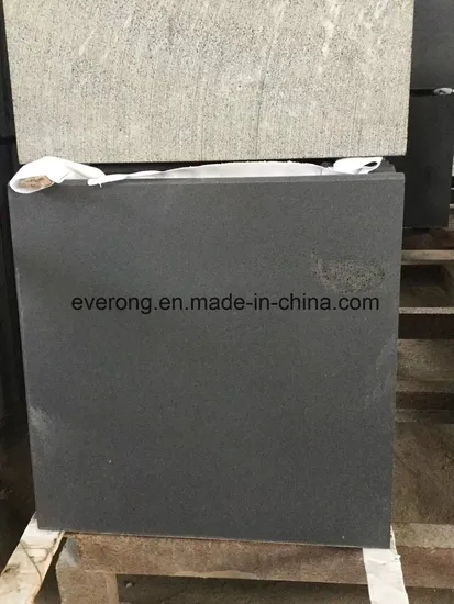 Hainan Dark Basalt Tiles, Honed Grey Basalt, Black Basalt for Floor& Wall 